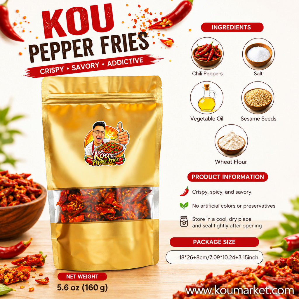 KouPepper Fries - Original Flavor ( Non-Spicy )